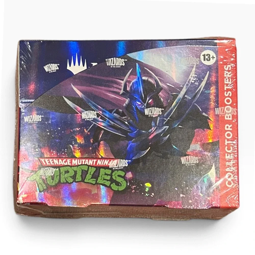 Magic The Gathering TMNT Collector Booster Box 12 Packs NEW